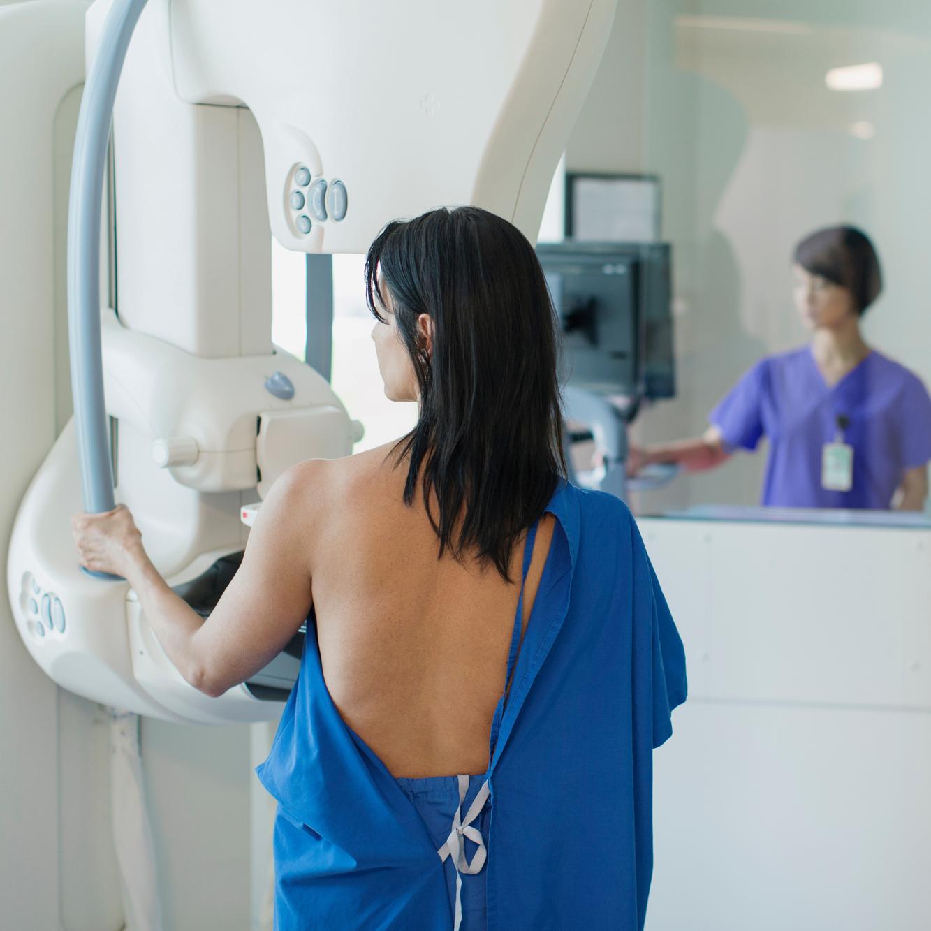 Breast mammogram